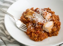 Marinara Quinoa with Chicken ~ by My Utensil Crock