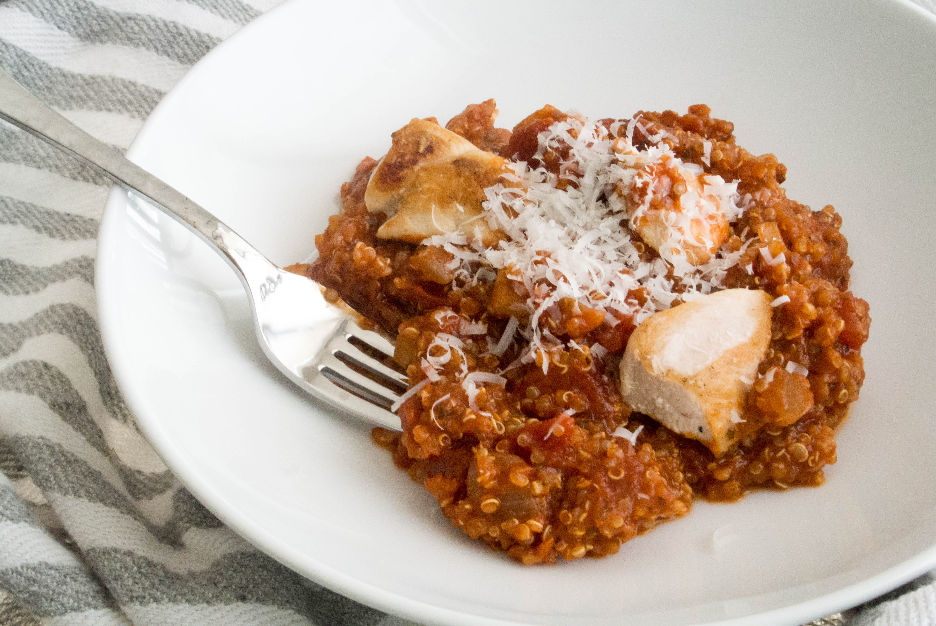 Marinara Quinoa with Chicken