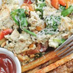 After-Party Egg Scramble {Chicken and Dips}