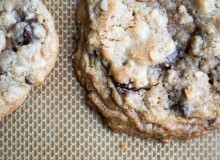 Chocolate Chip Oatmeal Coconut Oil Cookies ~ by My Utensil Crock