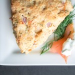 Lox, Red Onion, and Dill Savory Scones