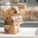 Brown Butter Double Chocolate Chunk Cookie Bars