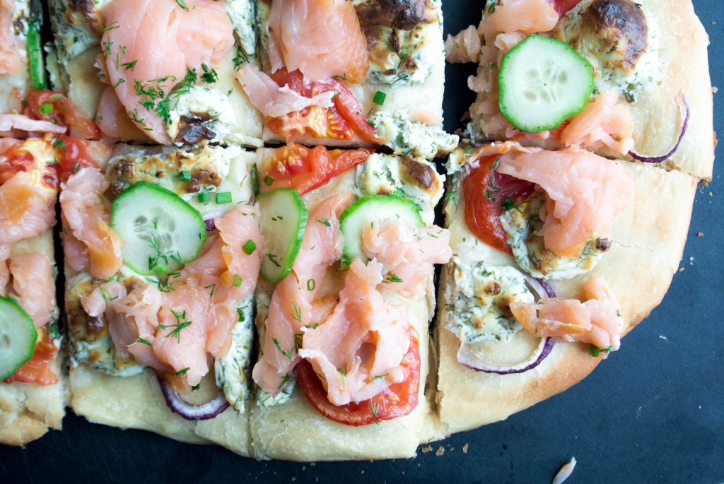 Salmon and Herbed Cream Cheese Focaccia_-13