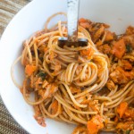 Take Two Turkey Ragu with Whole Wheat Spaghetti