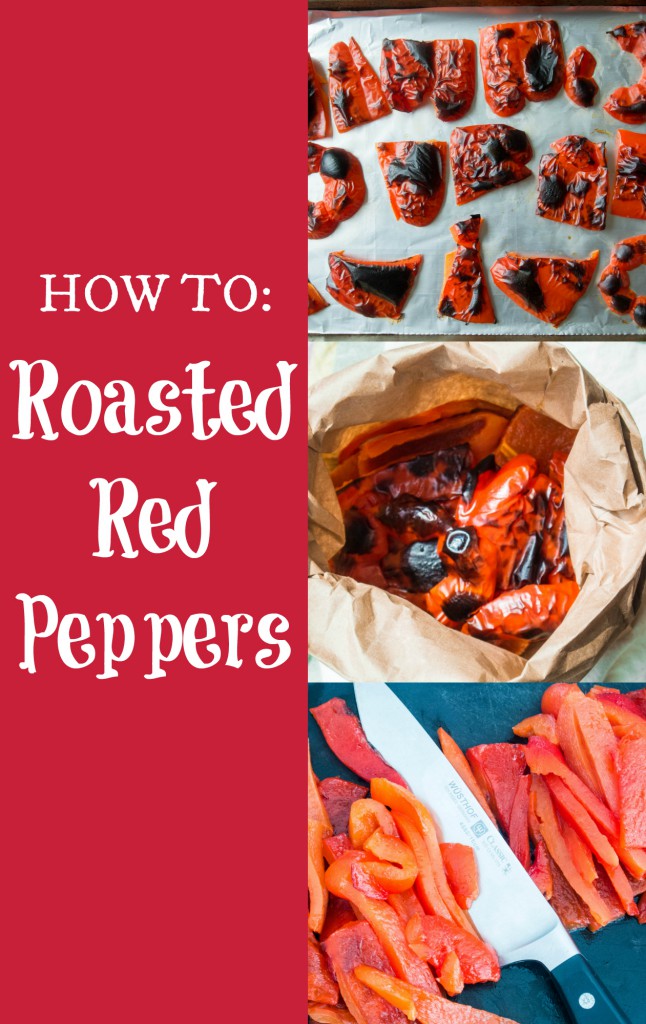 How to Make Roasted Red Peppers by My Utensil Crock