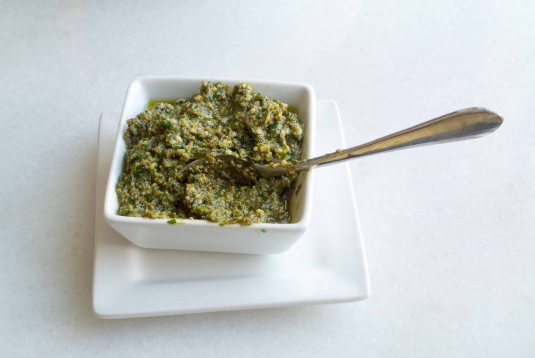Pecan Arugula Pesto