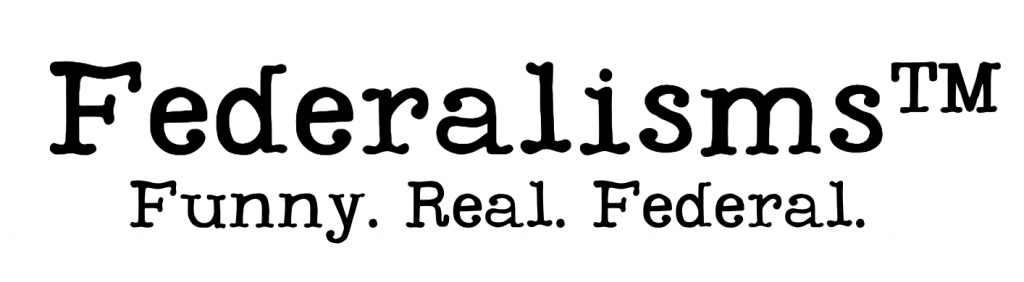 Federalisms logo - stylized font