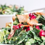 Middle-Eastern Kale & Brussels Sprout Salad