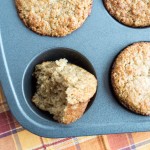Ginger Oat Muffins {Fast + Easy + Healthy}