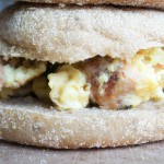 Make Ahead Breakfast Sandwiches {Freeze + Microwave}
