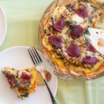 “All the Good Stuff” Day-After Thanksgiving Leftover Crustless Quiche