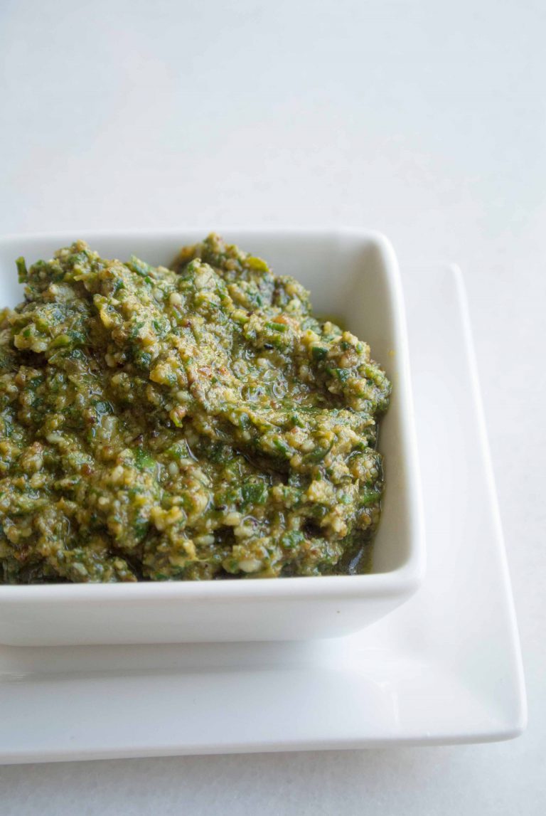 Pecan Arugula Pesto