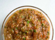 Roasted Tomato Salsa ~ by My Utensil Crock